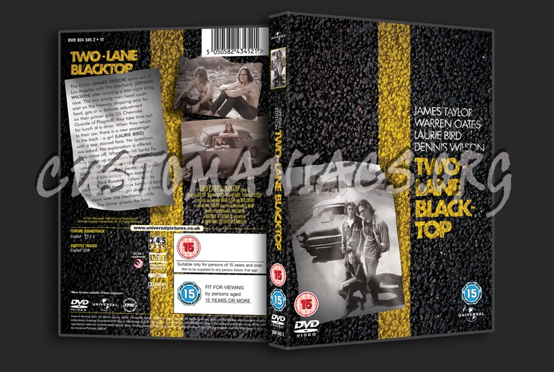 Two-Lane Blacktop dvd cover
