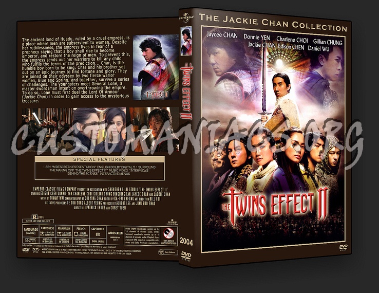 The Twins Effect 2 dvd cover