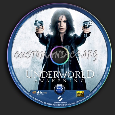 Underworld Awakening blu-ray label