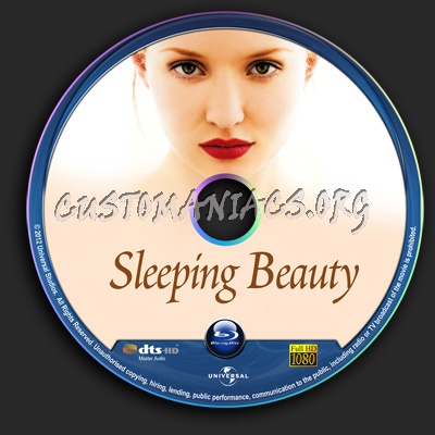 Sleeping Beauty blu-ray label