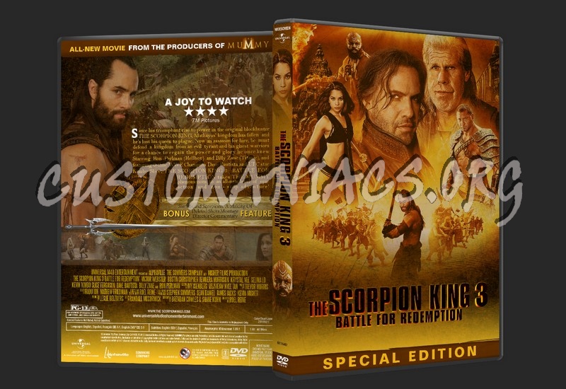 The Scorpion King 3: Battle For Redemption dvd cover