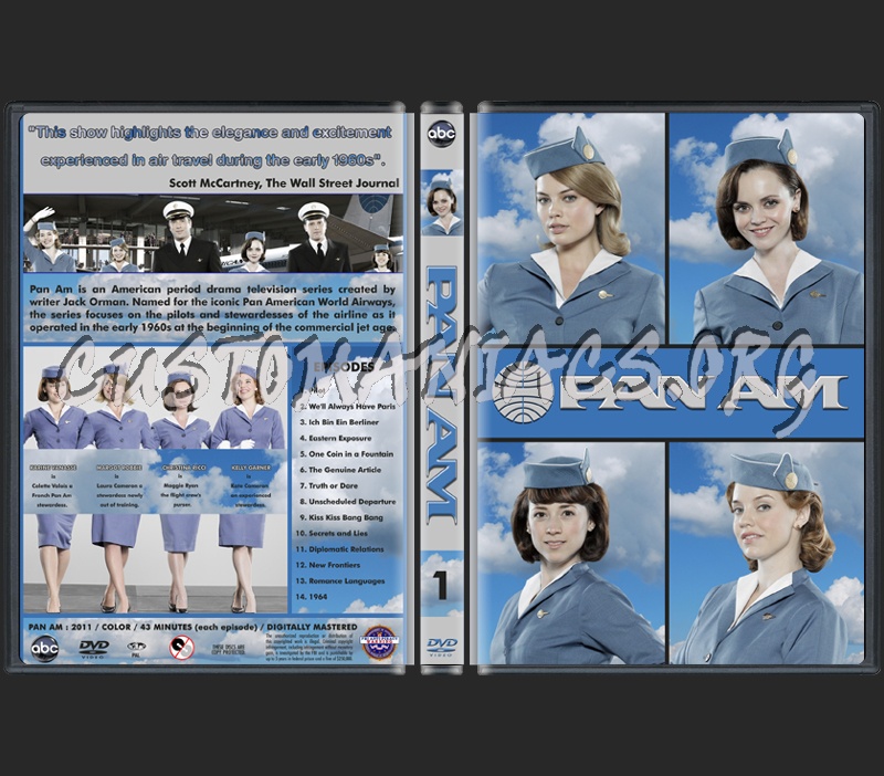 Pan Am Season 1 dvd cover
