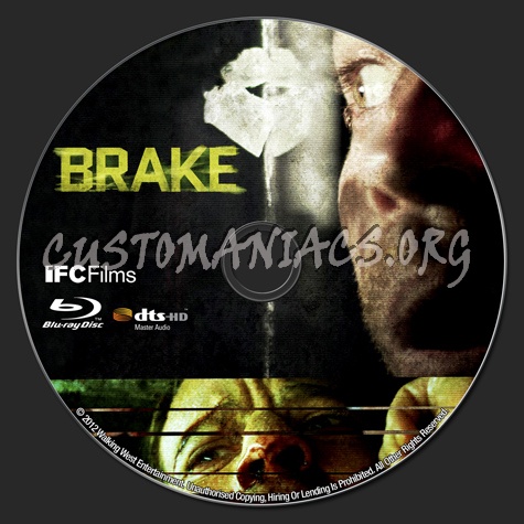 Brake blu-ray label