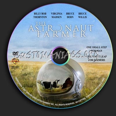 Astronaut Farmer, The dvd label