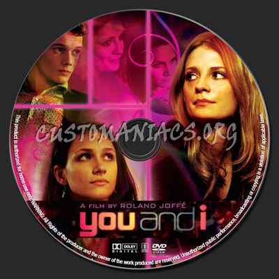 You And I dvd label