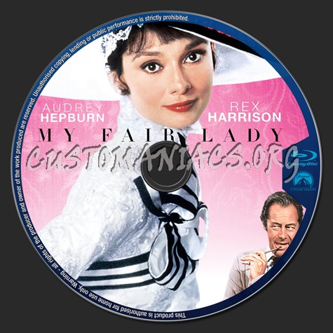 My Fair Lady blu-ray label