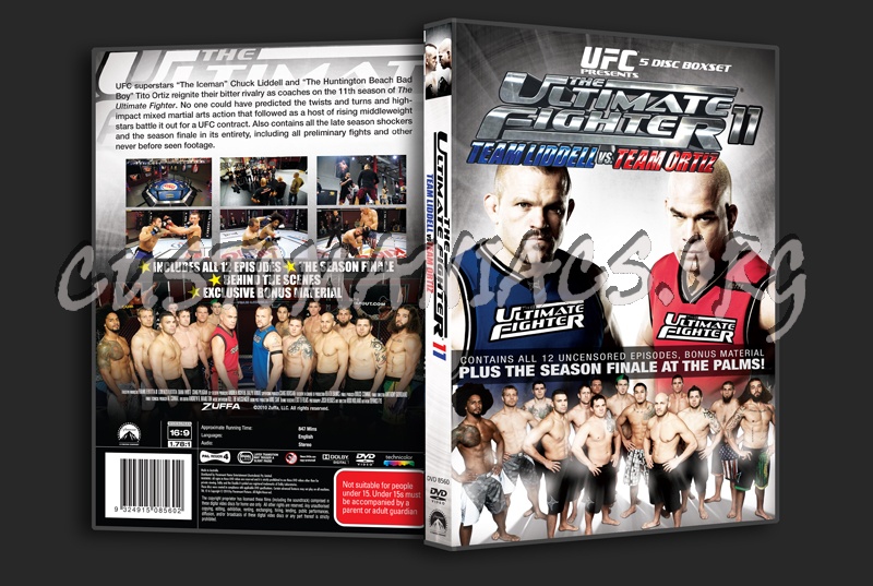 UFC the Ultimate Fighter 11 dvd cover