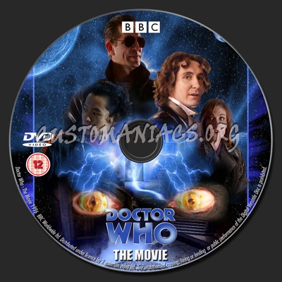Doctor Who - The Movie dvd label