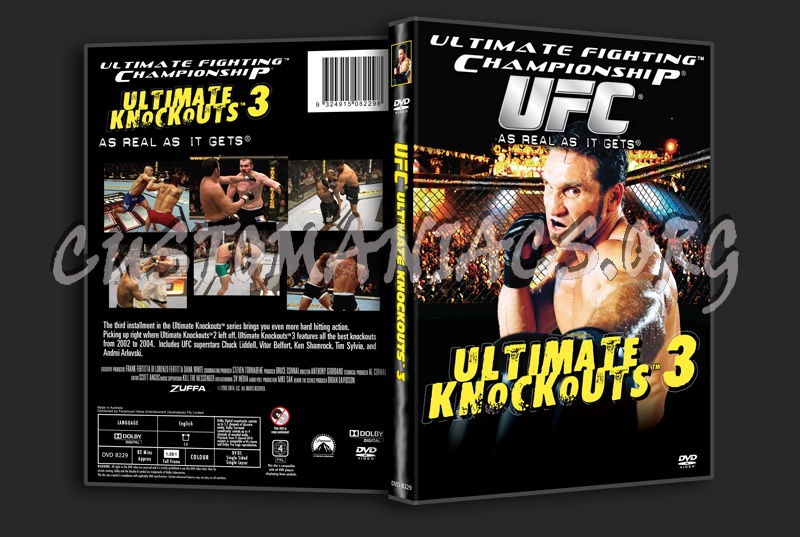 UFC Ultimate Knockouts 3 dvd cover