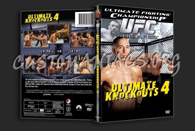 UFC Ultimate Knockouts 4 dvd cover