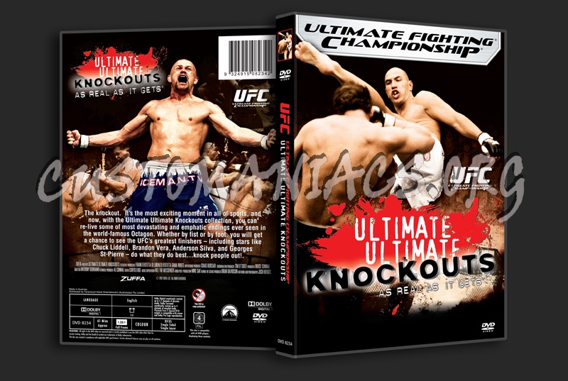 UFC Ultimate Ultimate Knockouts dvd cover