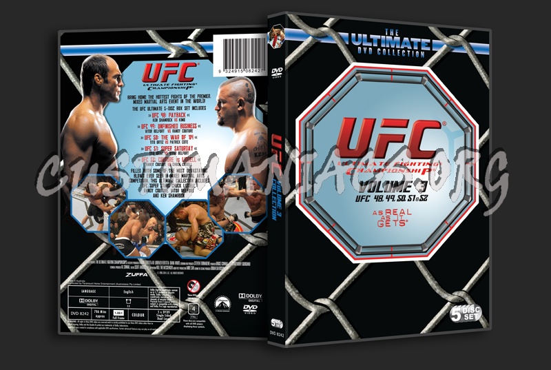 UFC Volume 3 dvd cover