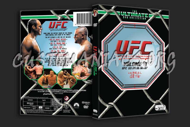 UFC Volume 4 dvd cover