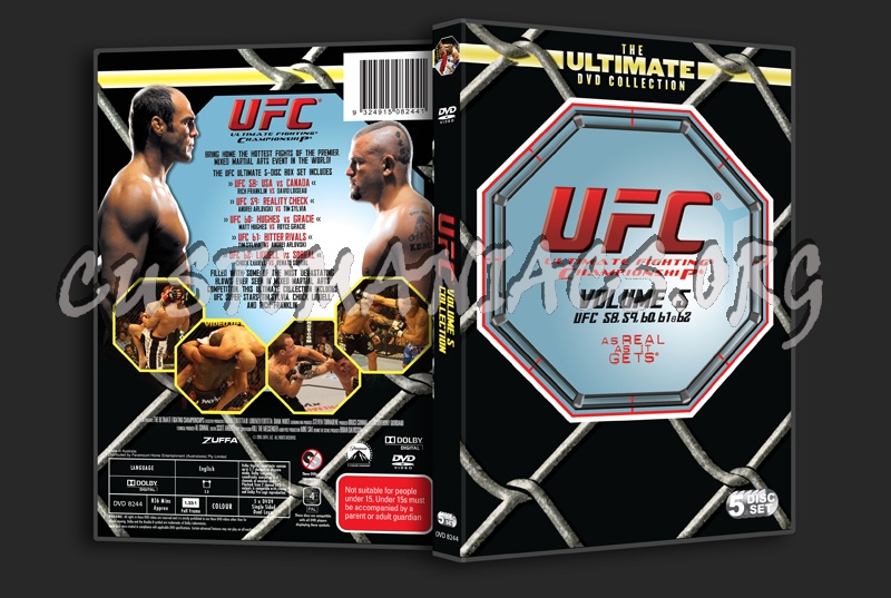 UFC Volume 5 dvd cover