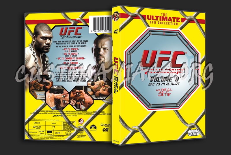 UFC Volume 8 dvd cover