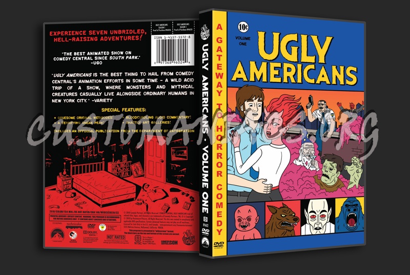 Ugly Americans Volume 1 dvd cover