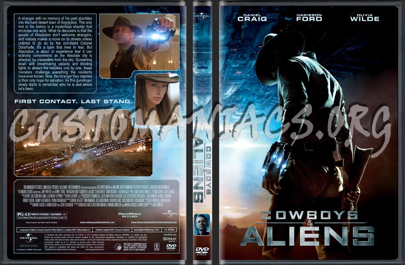 Cowboys and Aliens dvd cover
