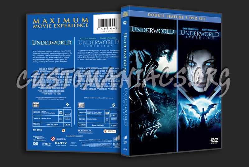 Underworld / Underworld Evolution dvd cover
