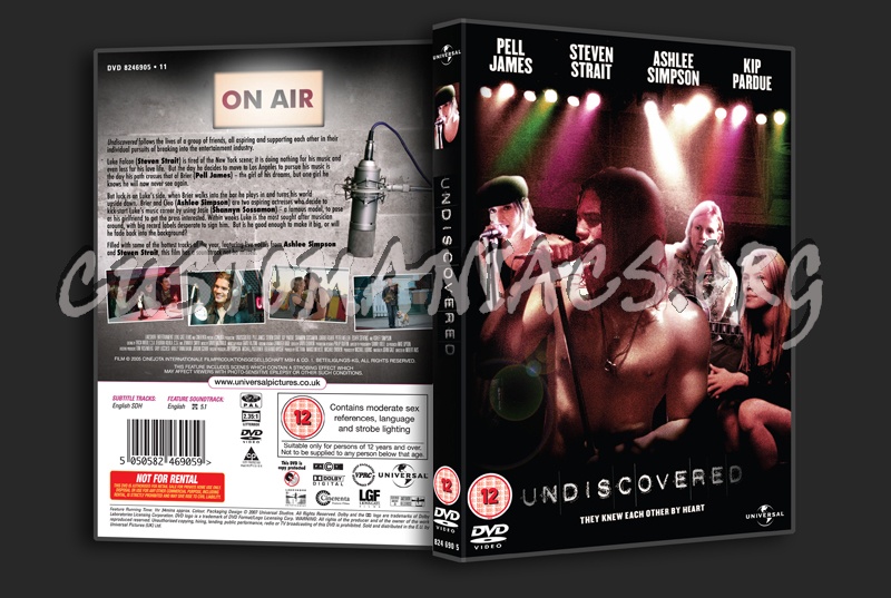 Undiscovered dvd cover