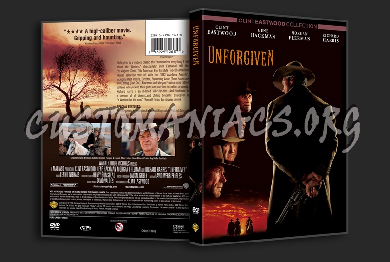 Unforgiven dvd cover