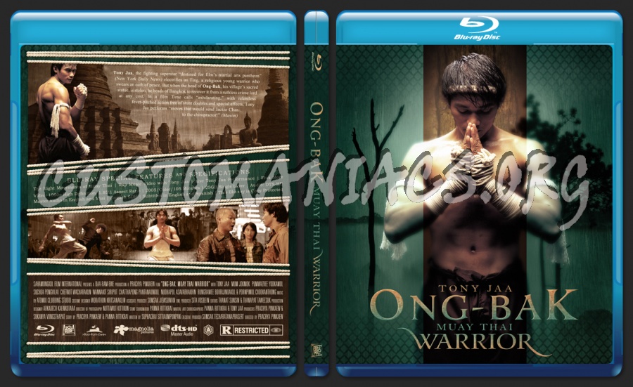 Ong-Bak: Muay Thai Warrior blu-ray cover