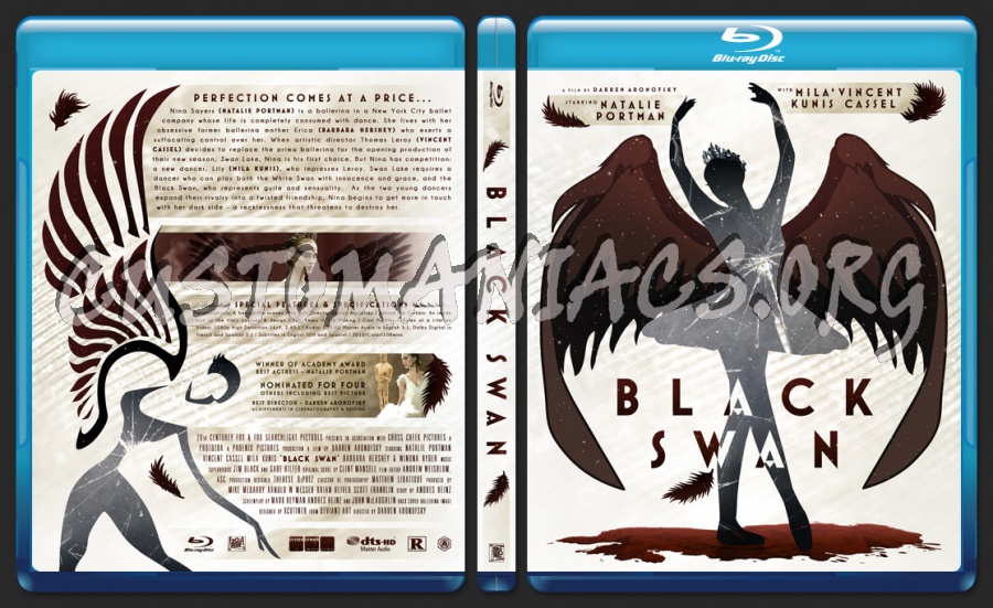 Black Swan blu-ray cover