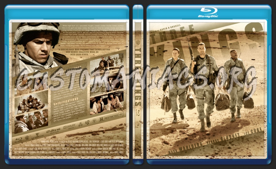 Three Kings blu-ray cover