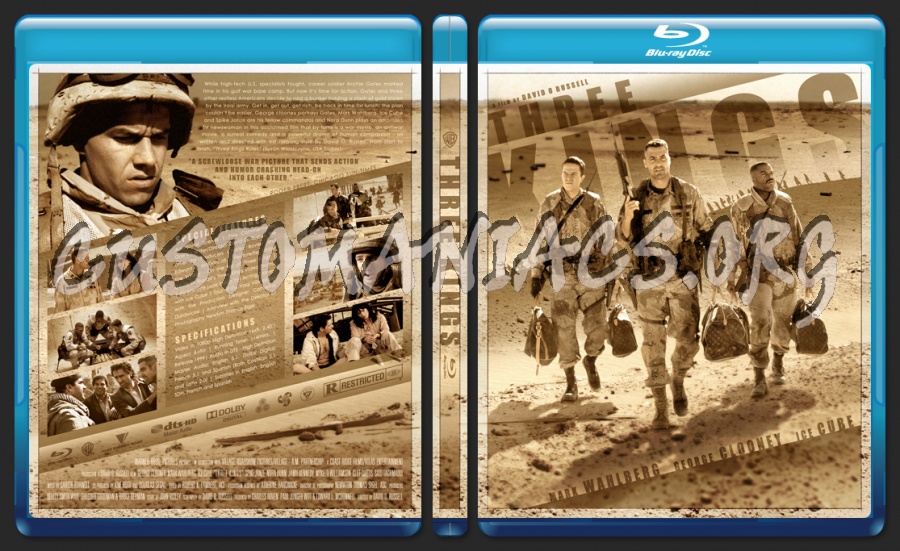 Three Kings blu-ray cover