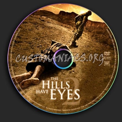 The Hills Have Eyes II dvd label