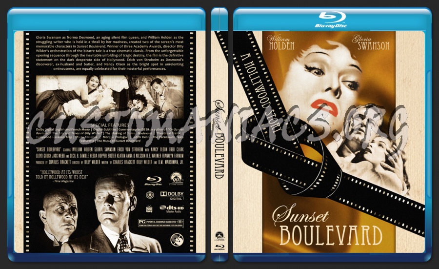 Sunset Boulevard blu-ray cover