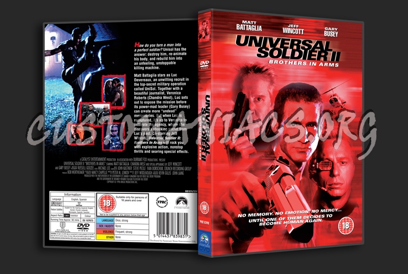 Universal Soldier 2 dvd cover