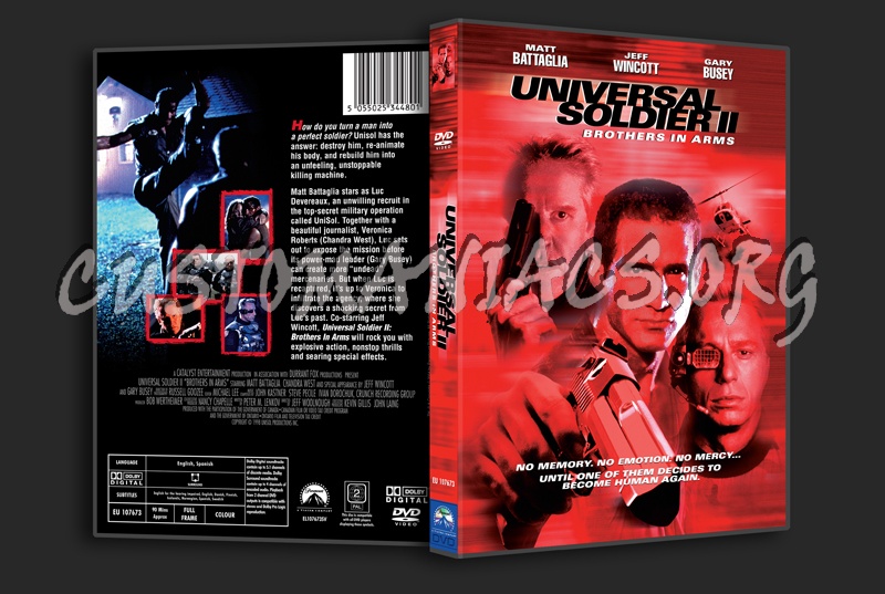 Universal Soldier 2 dvd cover