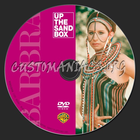 Up the Sandbox dvd label