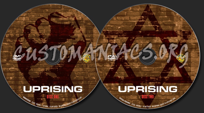 Uprising dvd label