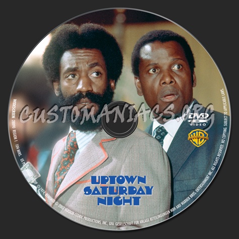 Uptown Saturday Night dvd label