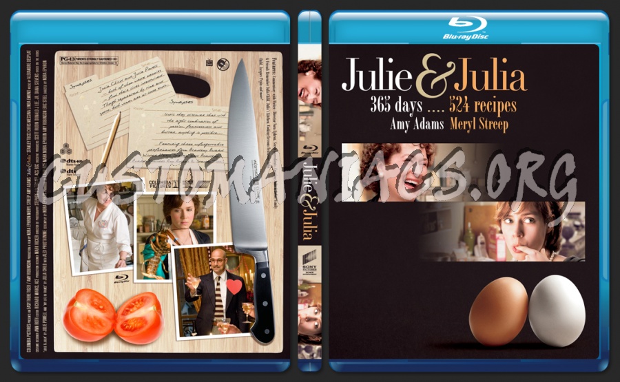 Julie & Julia blu-ray cover