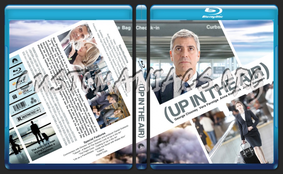 Up in the Air blu-ray cover
