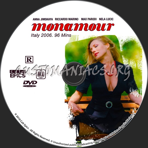 Monamour dvd label