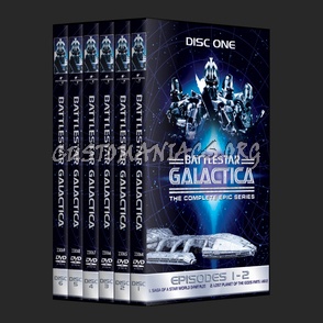 Battlestar Galactica The Complete Epic Series dvd cover