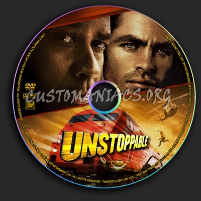 Unstoppable dvd label