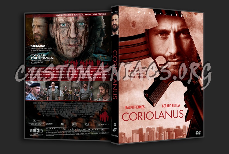Coriolanus dvd cover