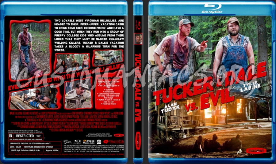 Tucker & Dale vs. Evil blu-ray cover