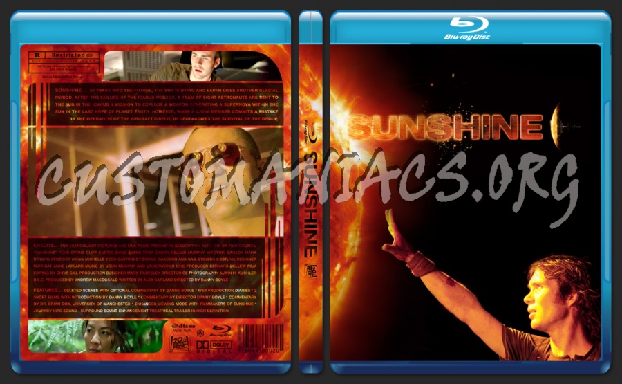 Sunshine blu-ray cover