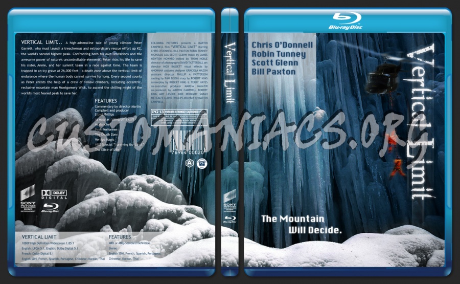 Vertical Limit blu-ray cover