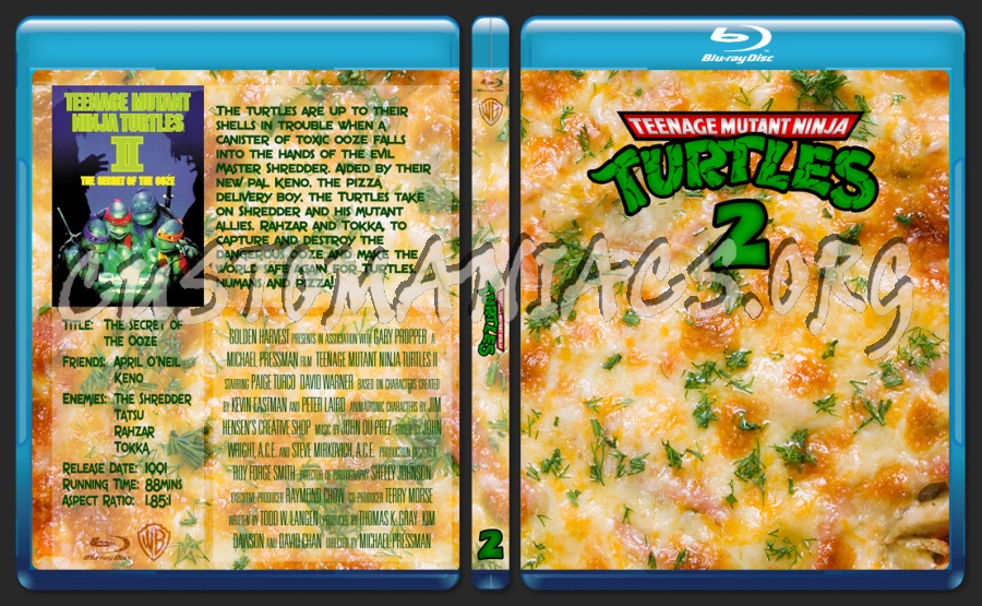 Teenage Mutant Ninja Turtles Collection blu-ray cover