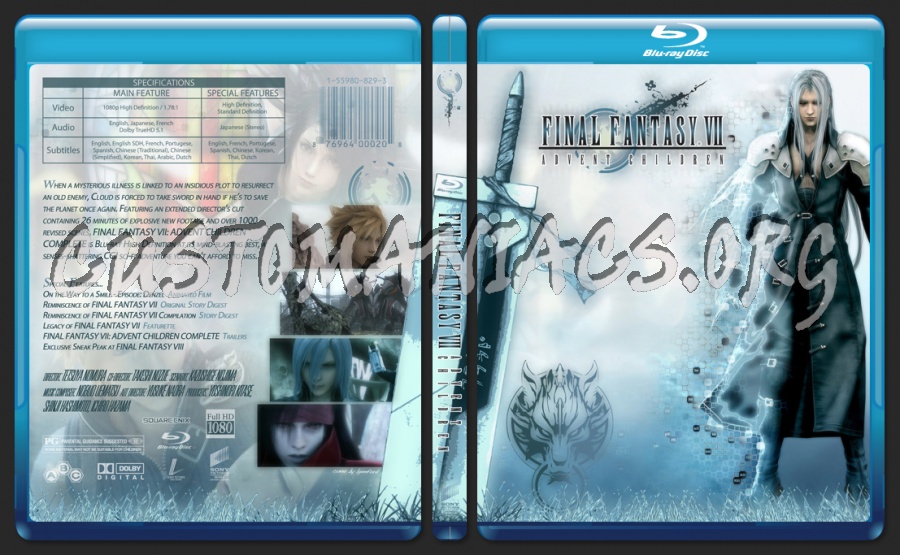 Final Fantasy VII blu-ray cover