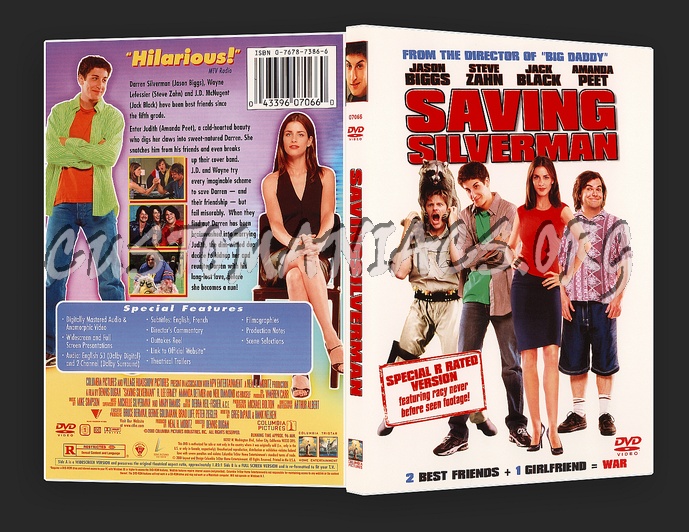 Saving Silverman dvd cover