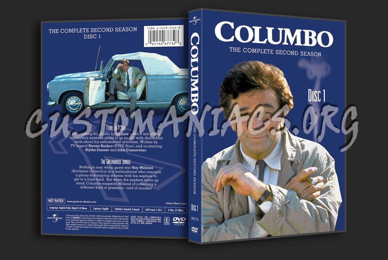 Columbo Season 2 dvd cover