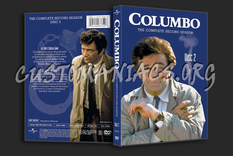 Columbo Season 2 dvd cover