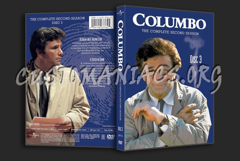 Columbo Season 2 dvd cover